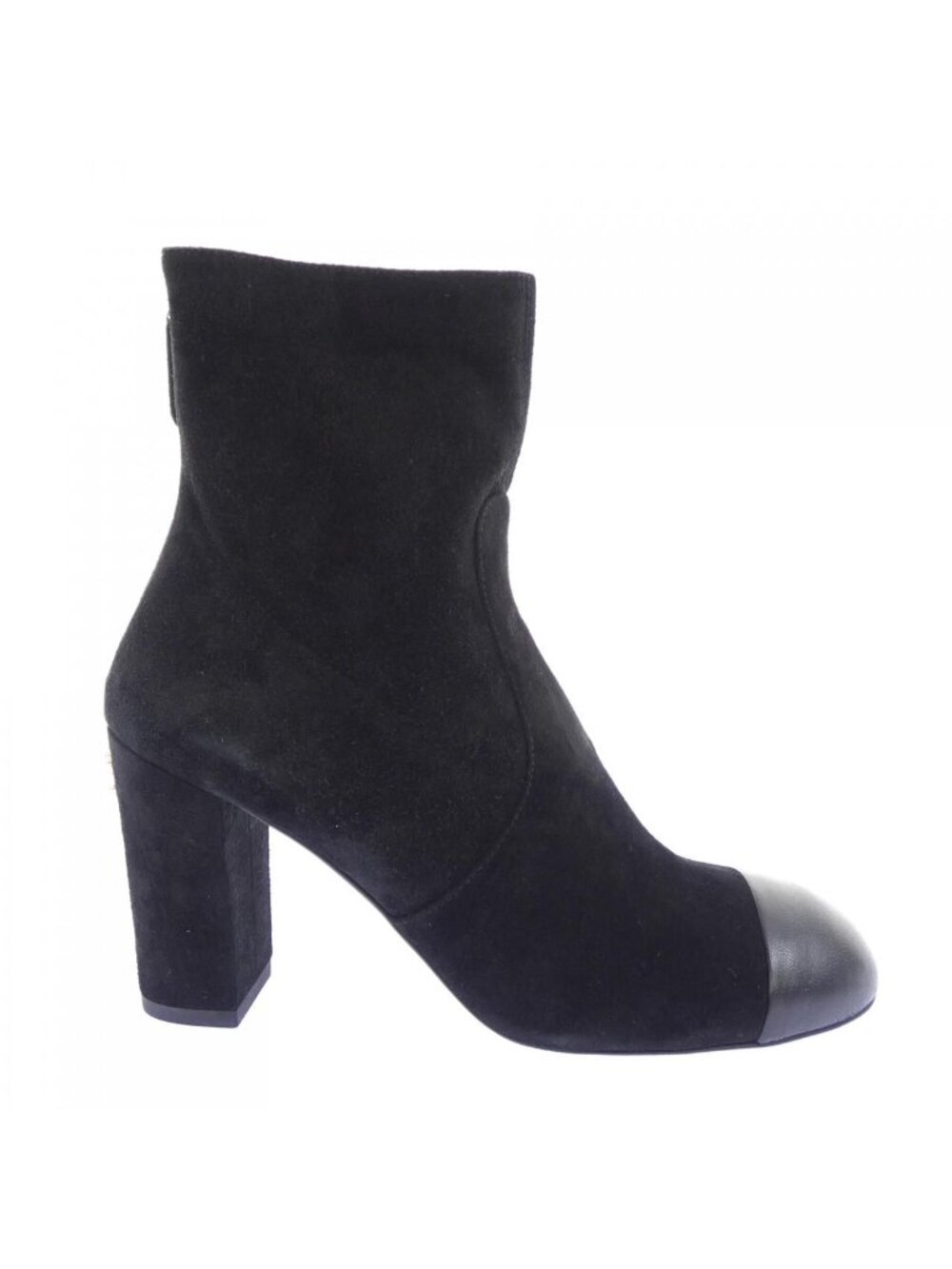 Chanel Short Boots Black